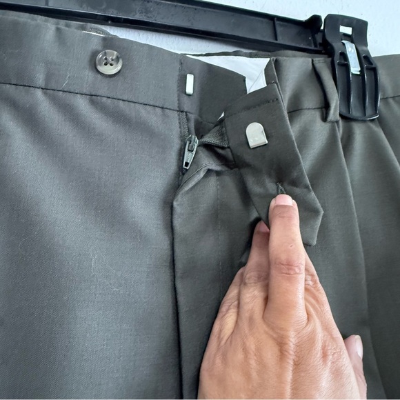 Hart Schaffner Marx Wool Suit Dress Pants - Picture 6 of 8